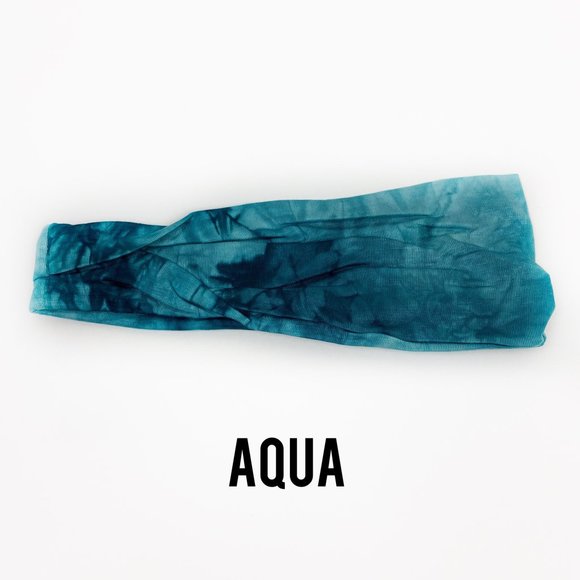 NEW Boho Yoga Running Workout Tie Dye Headband - Picture 10 of 13